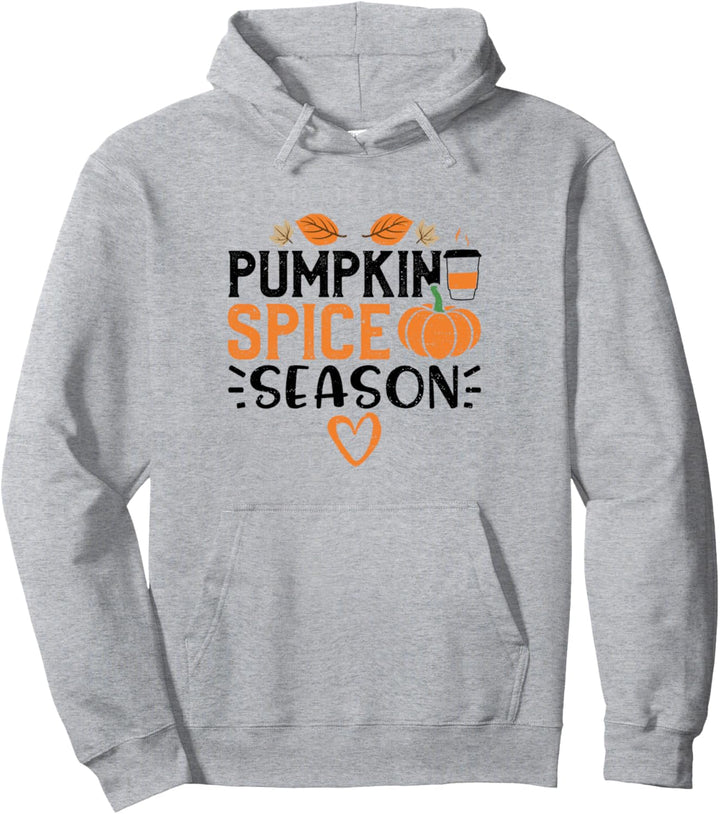 Herbst: Pumpkin Spice Season - Kürbis Pullover Hoodie