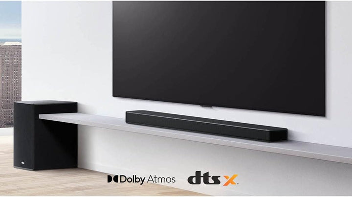 LG DSP8YA 3.1.2 Soundbar (440W) mit Meridian-Technologie und High-Res-Audio-Unterstützung (Dolby Atm