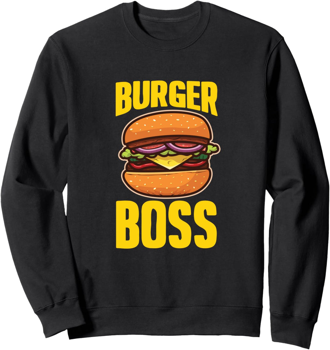 Burger Hamburger BBQ Fleisch - Cheeseburger Sweatshirt