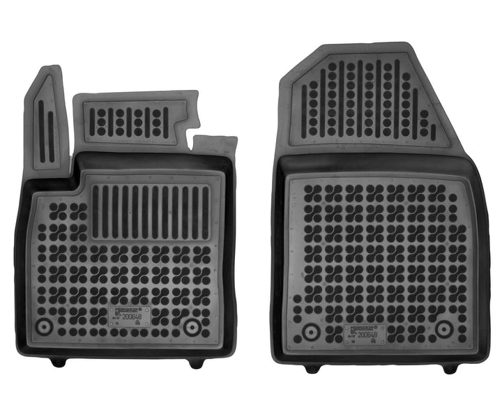 Hohe Gummi Fussmatten mit Rand für vorn passend für Ford Transit Courier/Tourneo Courier II ab 7/202