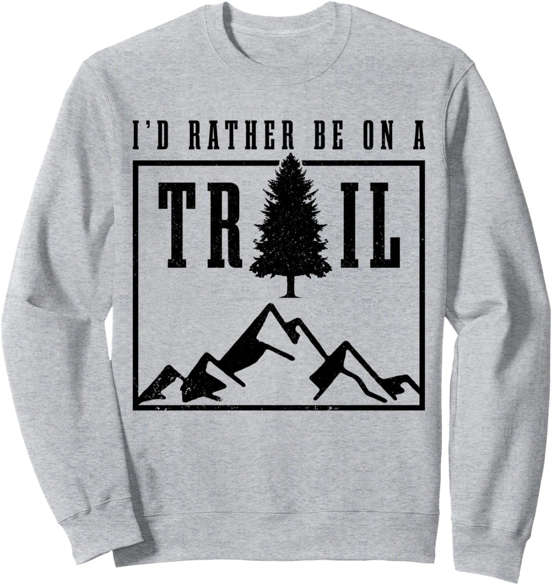 Wandern Wanderer Bergsteiger Berge Mountainbike MTB Trail Sweatshirt