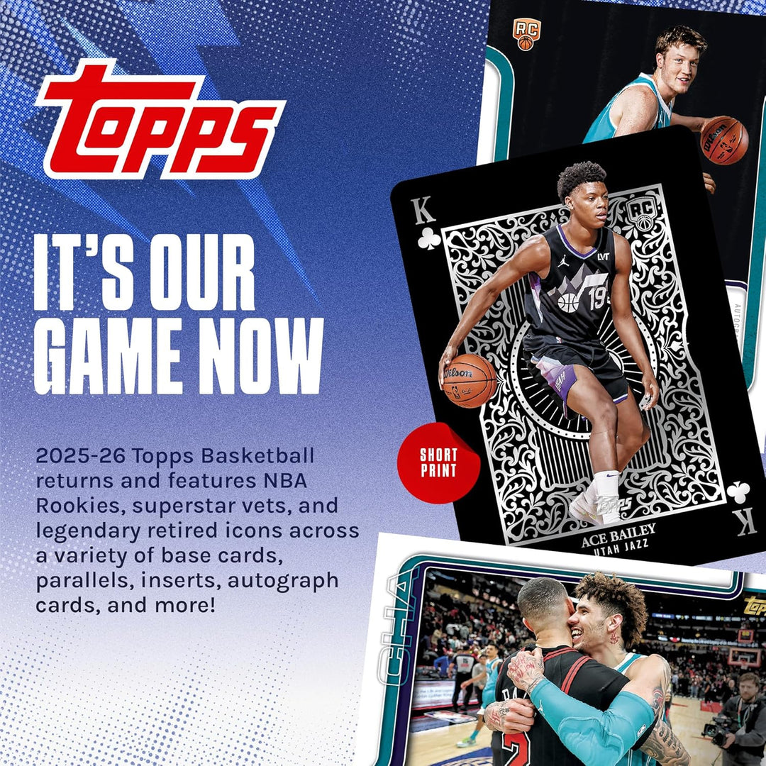 2025-26 Topps Basketball – Fabrikversiegelt – Mega-Box