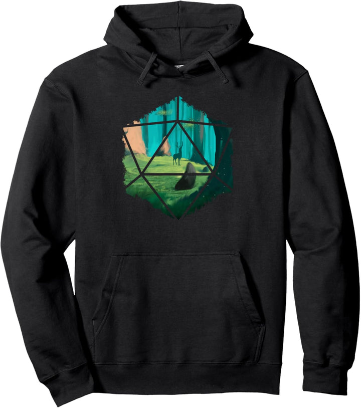 Forest RPG Games Brettspiele Würfel Pen and Paper Fantasy Pullover Hoodie