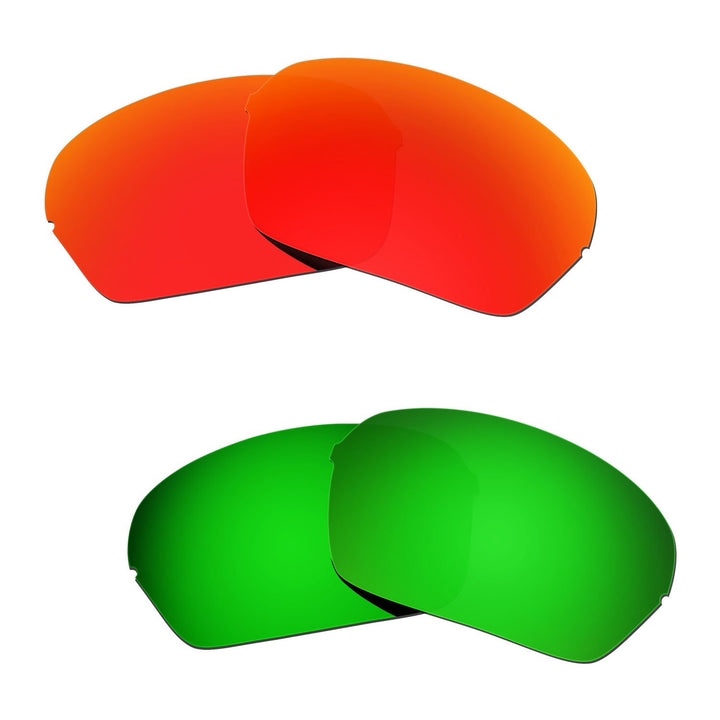 HKUCO Plus Replacement Lenses For Oakley Half X 2 pair Combo Pack