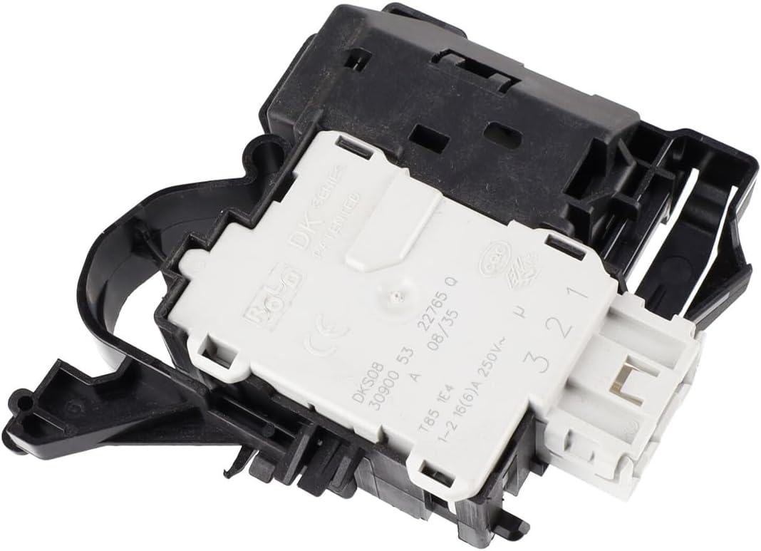 Türschloss FL Evo Em Rast5 Interlock schwarzer Schalter passend für Whirlpool 481010885440