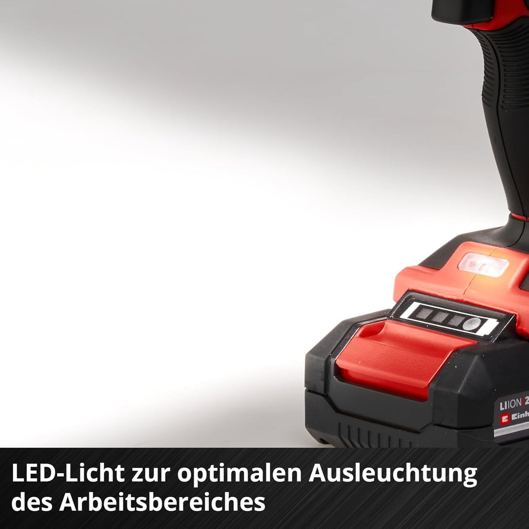 Einhell Akku-Bohrschrauber TE-CD 18/48 Li-i-Solo Power X-Change (Li-Ion, 18 V, 2-Gang-Getriebe, inkl