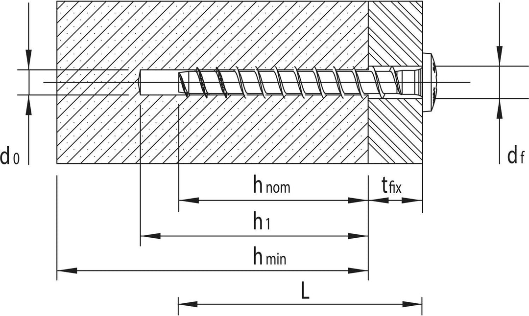 Heco 49856 verzinkt Multi-Monti Montageschienenanker, 7.5 x 50 mm, 100 Stück