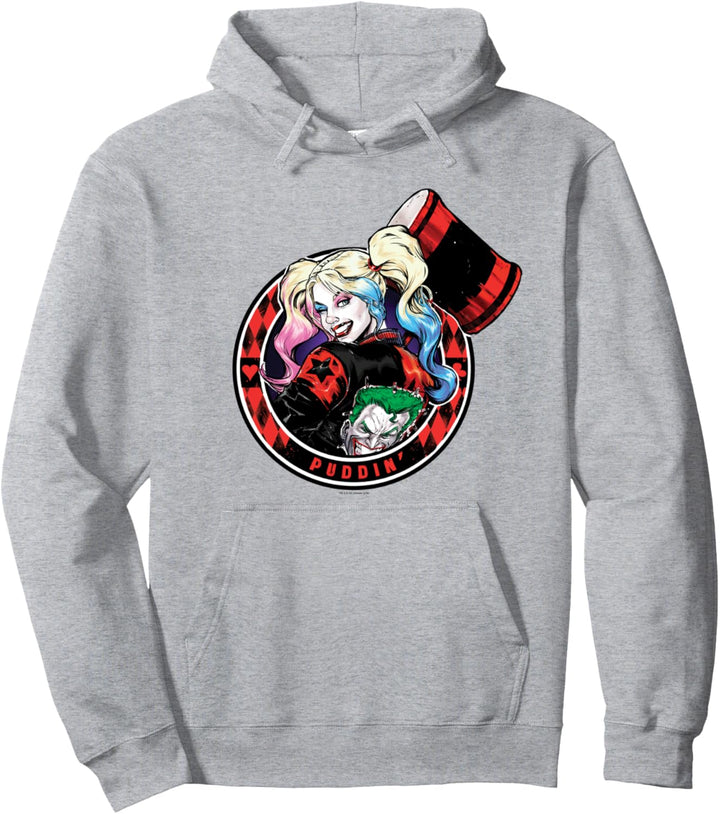 Harley Quinn Puddin' Pullover Hoodie