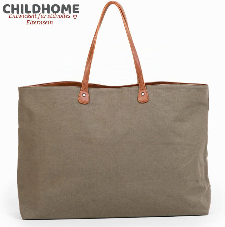 Childhome, Family Bag, Wickeltasche, Reise-/Wochenendtasche, grosses Fassungsvermögen, abnehmbare Ta