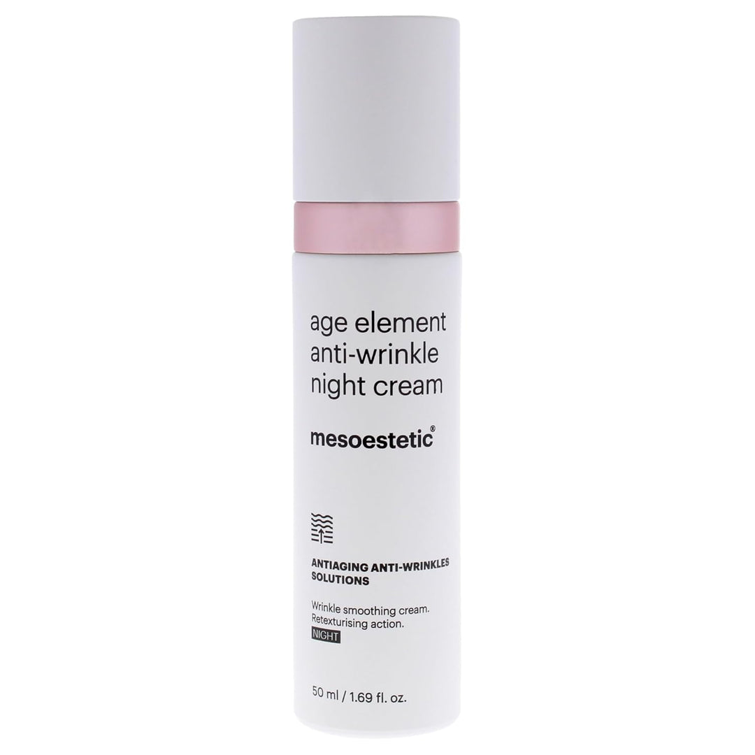 Mesoestetic - Age Element – Anti-Wrinkle Night Cream – 50 ml, Unparfümiert 50.7 ml (1er Pack)