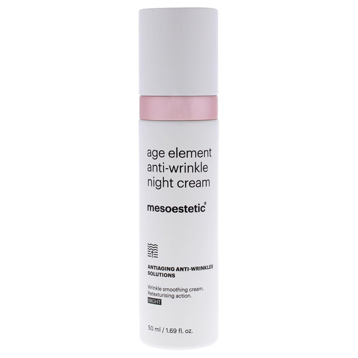 Mesoestetic - Age Element – Anti-Wrinkle Night Cream – 50 ml, Unparfümiert 50.7 ml (1er Pack)