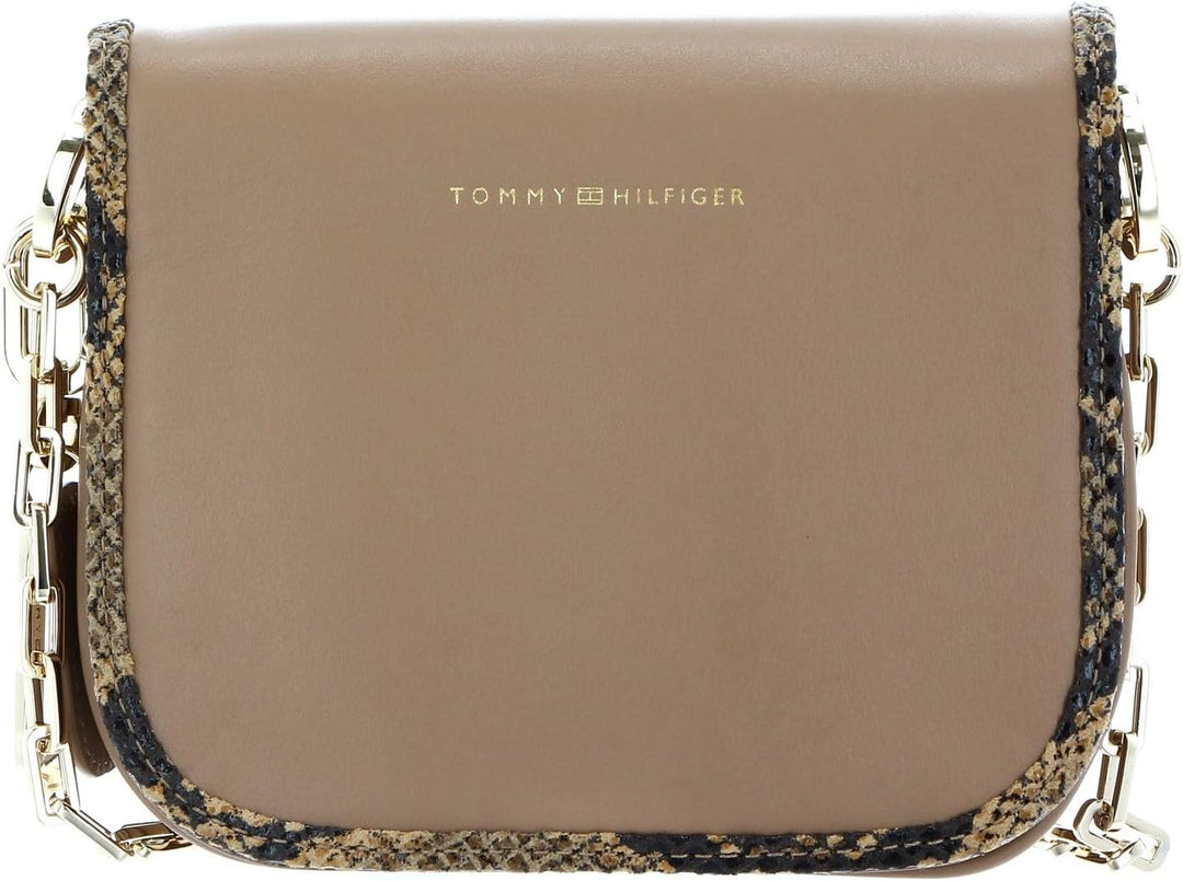 Tommy Hilfiger Leather Statement Crossover S Cappuccino