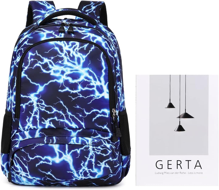 Jungen Schultasche Teenager Schulrucksack Jugendliche Rucksack Schule Daypacks Kinder Gross Schulran