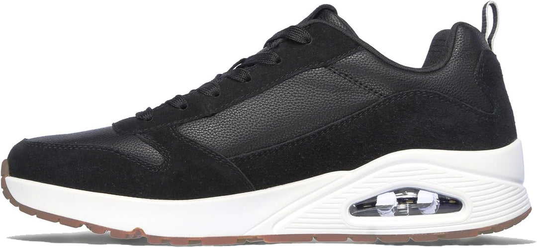 Skechers Damen Uno Sneaker 41 EU Schwarz, 41 EU Schwarz