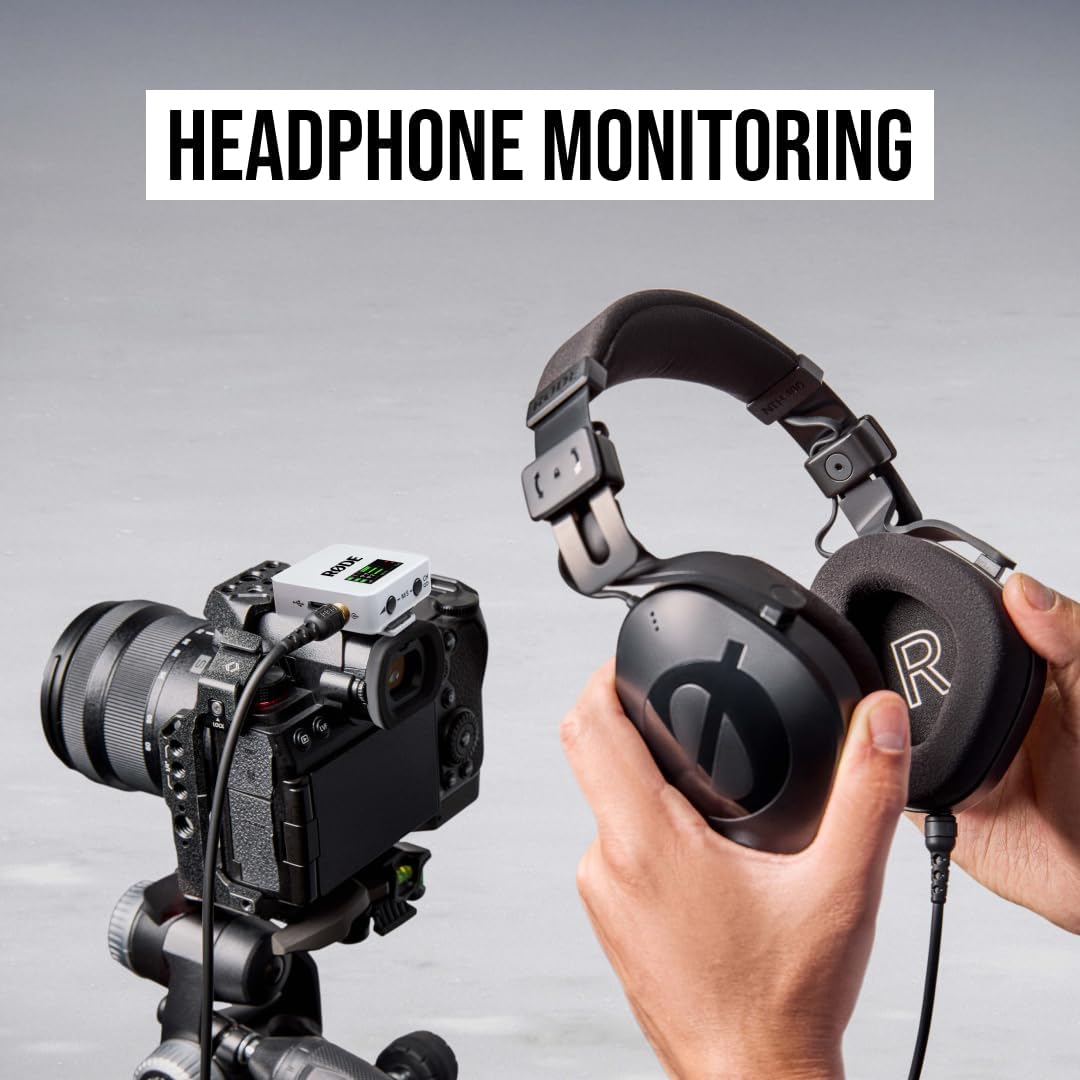 RØDE Wireless GO (Gen 3) – Kompakter kabelloser Mikrofon – Kristallklarer Klang, 32-Bit Float Aufnah