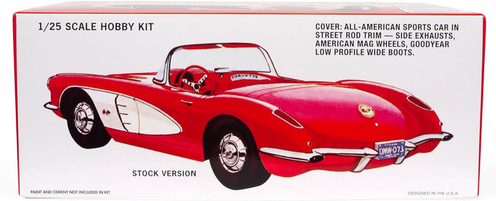 AMT - 1/25 1960 Chevrolet Corvette - Plastikmodellbausatz