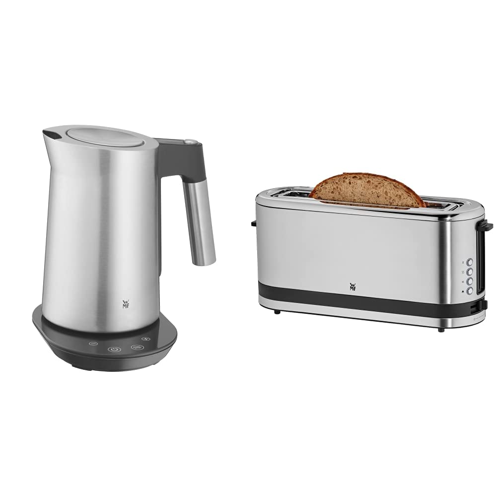 WMF Kineo Wasserkocher mit Temperatureinstellung 1,6l, Kalkfilter, 3000 W, Live-Temperaturanzeige, e