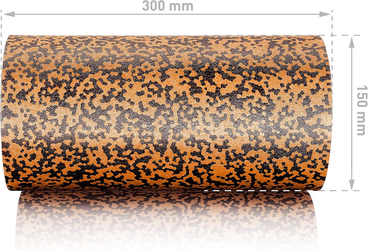 BODYMATE Faszienrolle Standard Mittel-Hart Länge 30 cm Durchmesser 15 cm mit Gratis E-Book - Profess