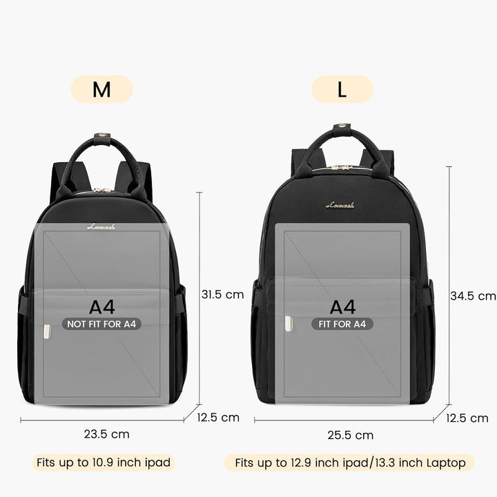 LOVEVOOK Kleiner Rucksack Damen Klein Cityrucksack Handtasche 2 in 1 Wasserdicht Tagesrucksack Mini