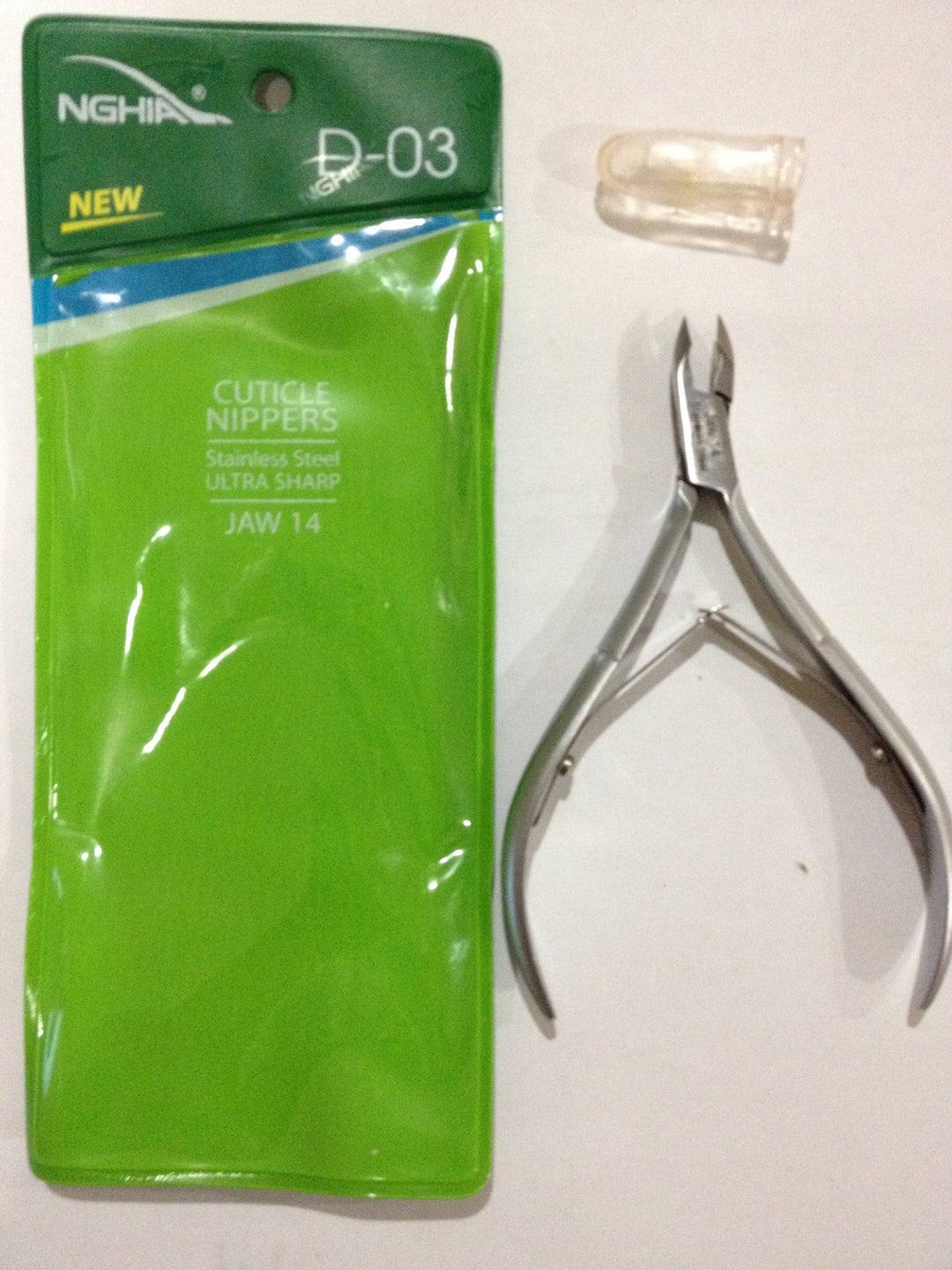 Nghia cuticle nippers D-03 jaw 14 by Nghia