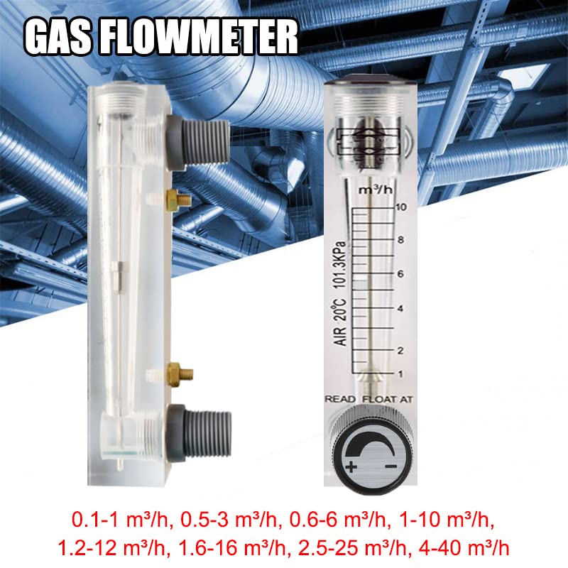 Luftgasdurchflussmesser, LZM-15T, 1-10m3/h Durchflussmesser, Panel Air Gas Flow Type Flowmeter mit E