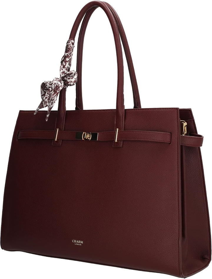The Hamptons Laptoptasche 15.6 - Bürotasche Umhängetasche | Zoll, Business Tasche Damen Herren, Note