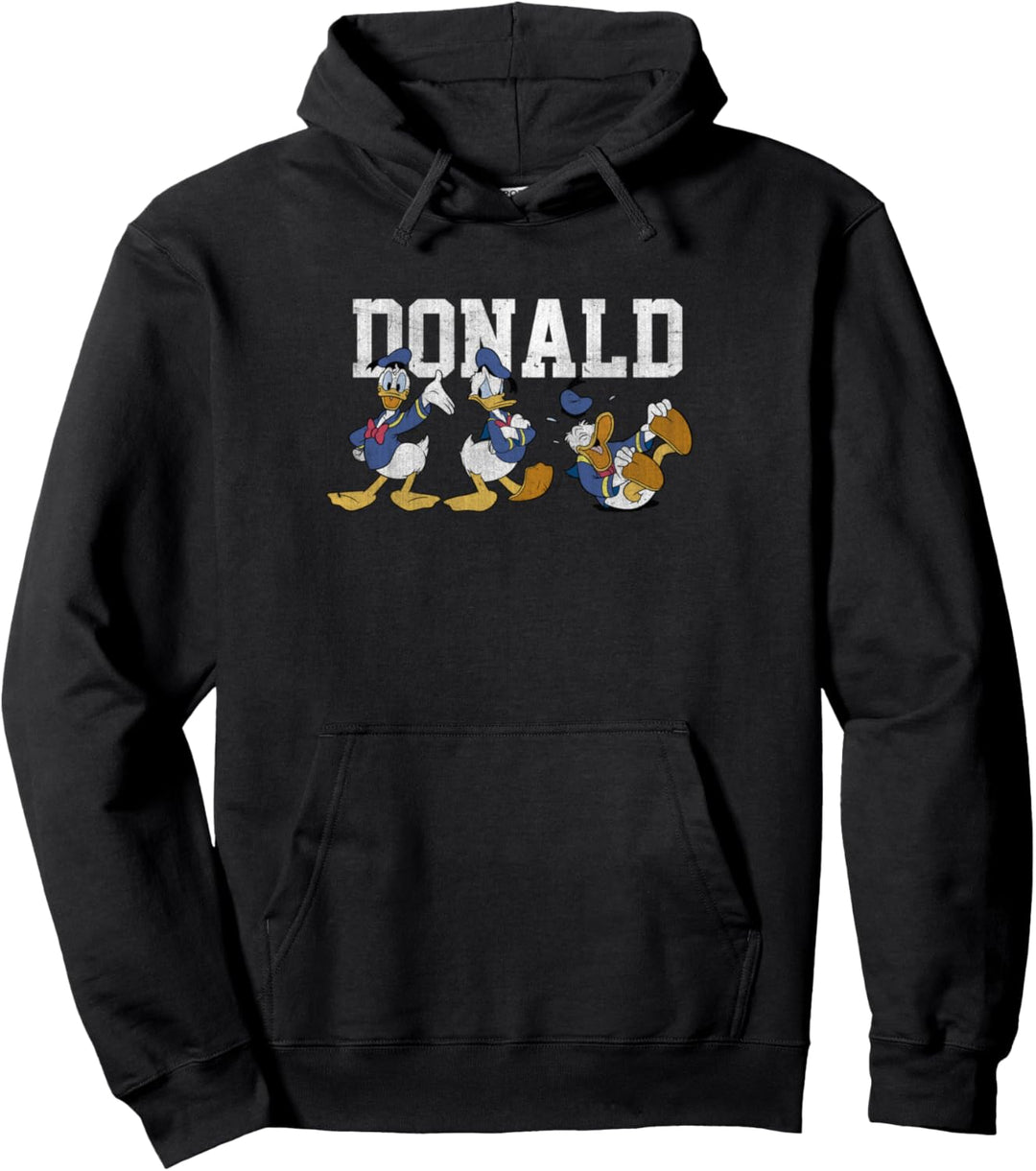 Disney Donald Duck Name Line Up Pullover Hoodie