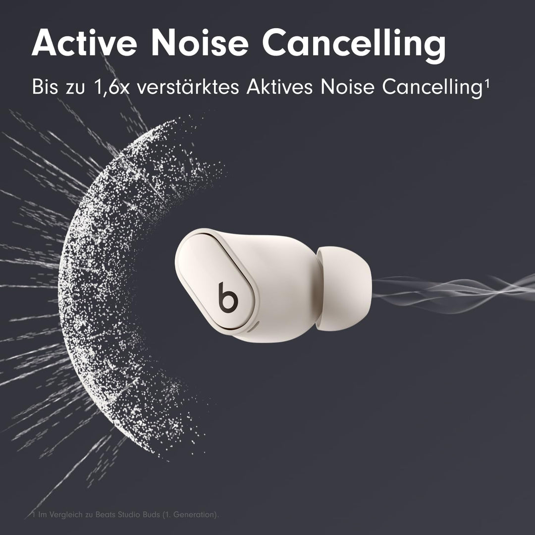 Beats Studio Buds +| Komplett kabellose Noise Cancelling In-Ear Kopfhörer, verbesserte Apple & Andro