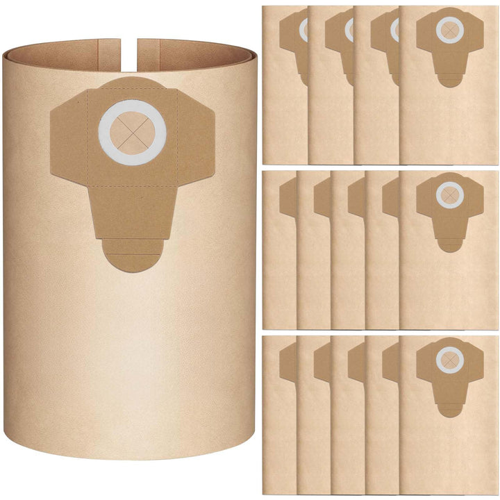 15er-Pack 2351152 Staubbeutel 20 Liter für Einhell Nass-/Trockensauger Modelle# TC-VC 1820, BT-VC 12