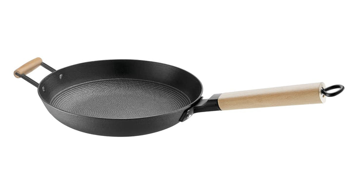 Rohe Bratpfanne John aus Edelstahl hergestellt, in der Grösse: 30cm, 202283-30 30 cm, 30 cm