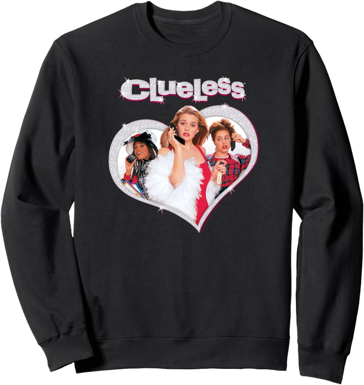 Clueless Clueless Heart Sweatshirt