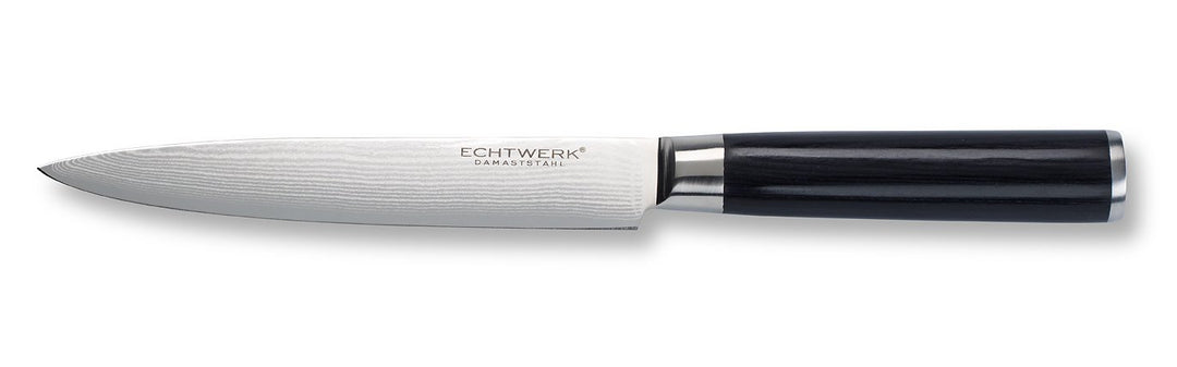 Echtwerk EW-DM-0330 Damaszener Fleischmesser circa 18 cm Klinge, Fleischmesser