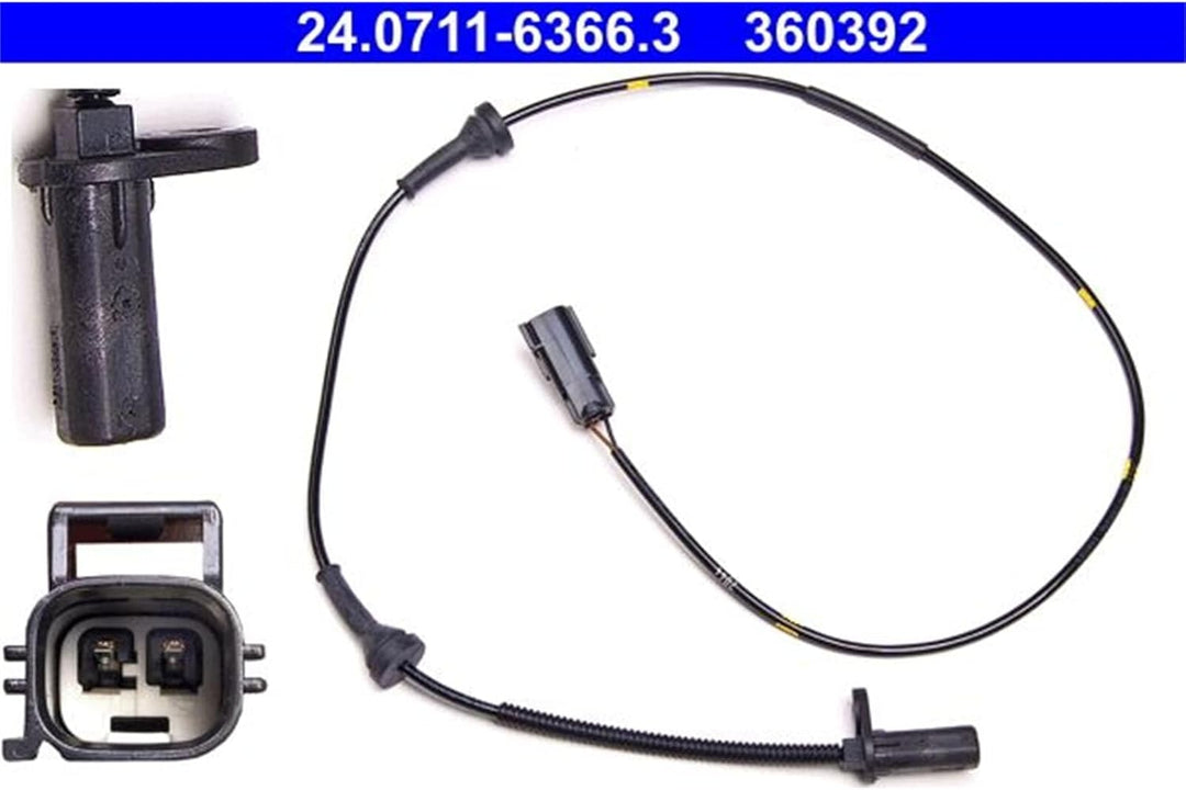 ATE 24.0711-6366.3 Sensor, Raddrehzahl