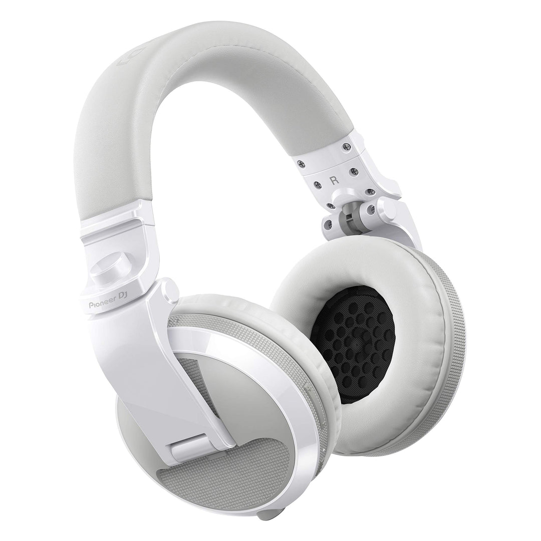 Pioneer DJ HDJ-X5BT-W Bluetooth-Kopfhörer, Weiss Weiss Bluetooth Single, Weiss Bluetooth Single