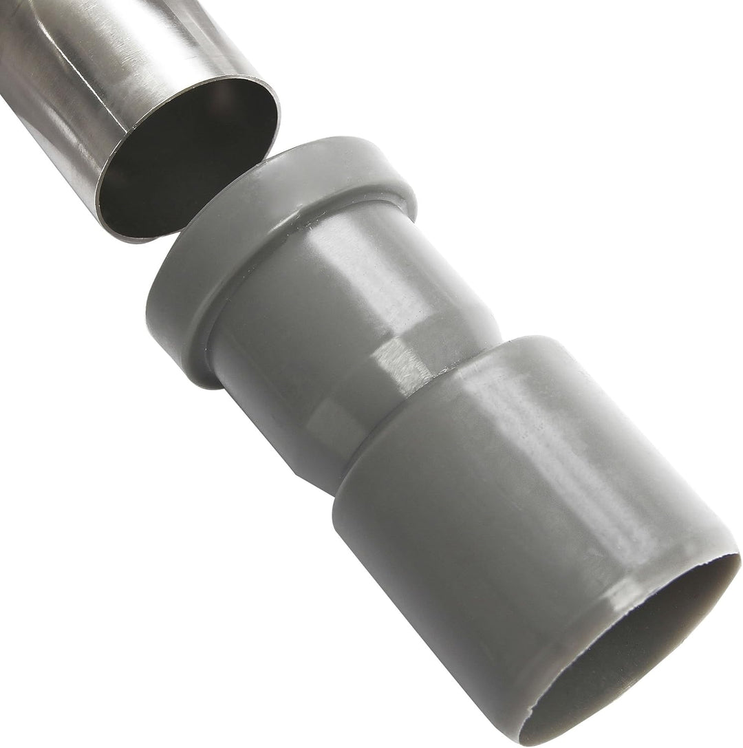 Elbe® Duschrinne 70 cm aus Edelstahl, 3-reihig-Schlitzm Muster, Duschablauf mit Siphon und Haarsieb,