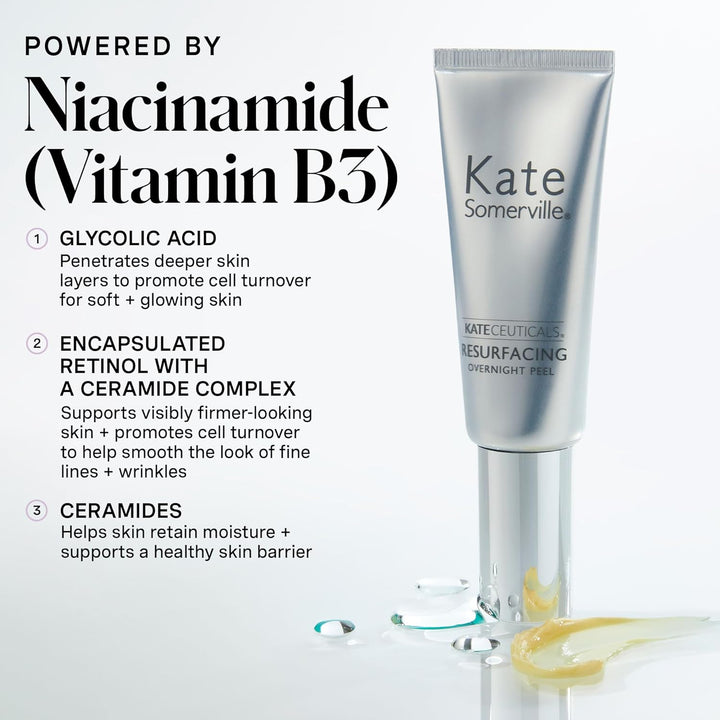Kate Somerville KateCeuticals Resurfacing Overnight Peel | Klinikqualität Gesichtspeeling | leistung