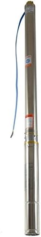 Sandverträgliche Tiefbrunnenpumpe 2,5" 66 mm 2700l/h 230V 370 W Brunnenpumpe Tauchpumpe