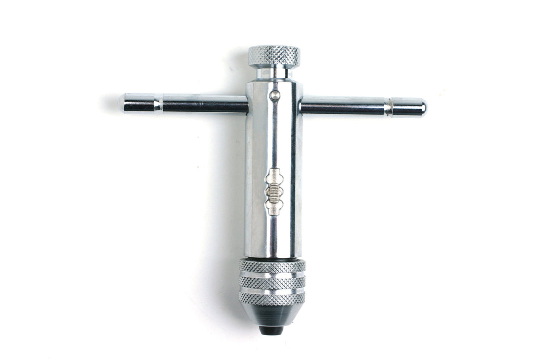 GSR Werkzeughalter mit Knarre/Ratsche für Gewindebohrer M5-M12 oder Handreibahlen Nr.2, 110mm, Umsch