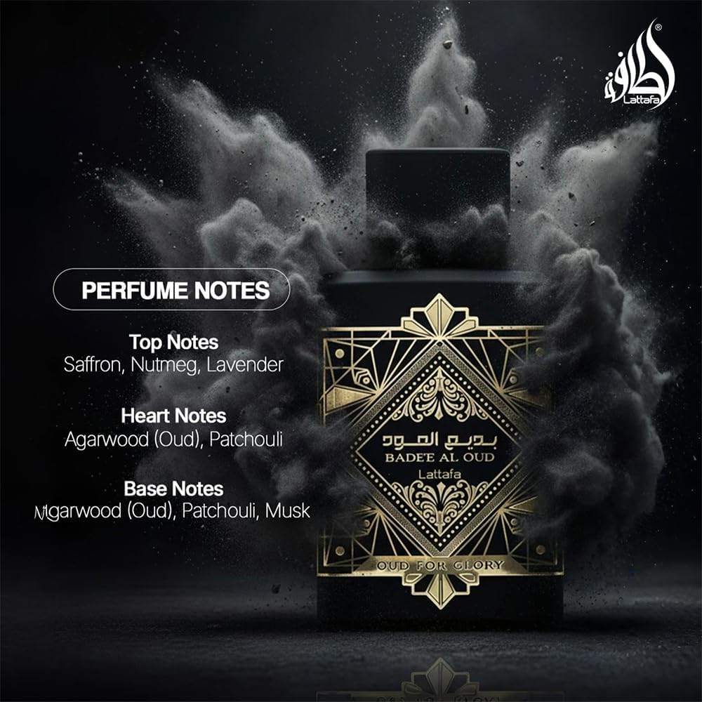 Lattafa Oud For Glory Bade'e Al Oud Eau De Parfum 100 ml (unisex) holzig 100 ml (1er Pack), holzig 1