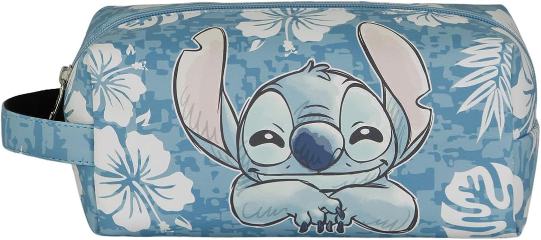Disney Unisex 06864 Brick Plus Reise-Kosmetiktasche Aloha, Blau, Einheitsgrösse