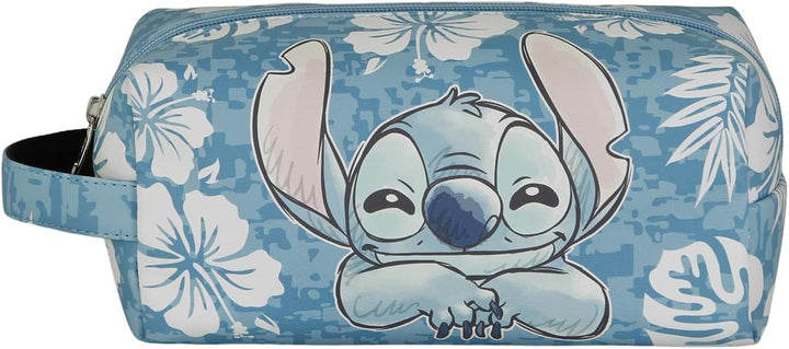 Disney Unisex 06864 Brick Plus Reise-Kosmetiktasche Aloha, Blau, Einheitsgrösse