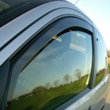ZentimeX Z902251 Windabweiser Regenabweiser Acrylglas dunkelgrau für VORNE_UND_HINTEN QBC-11.8DEGD-1