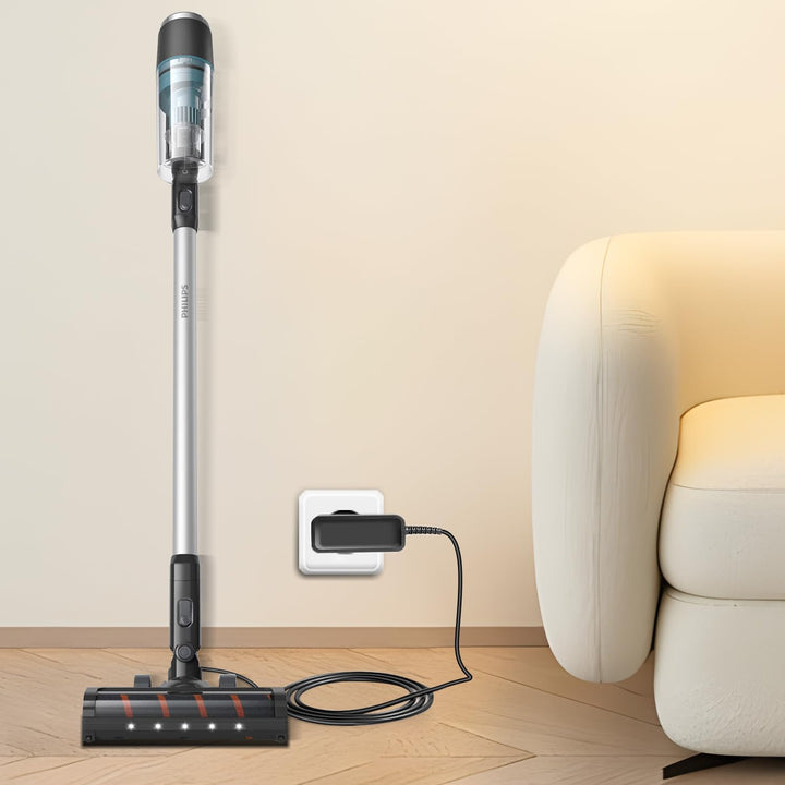 KFD Netzteil 32V 500mA Ladegerät Ladekabel für Philips SpeedPro Max Kabelloser Staubsauger 5000 Seri