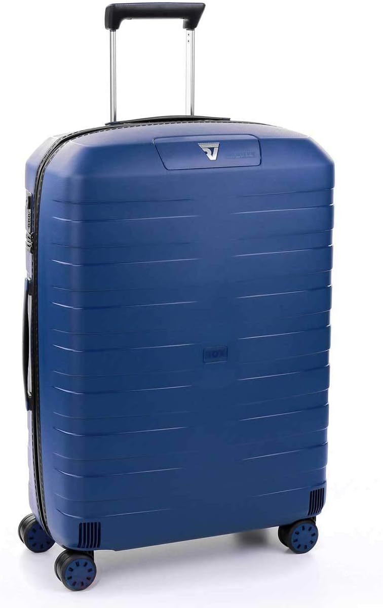 Roncato Trolley Medio 4r Exp. Box 4.0 Koffer, 69 cm, 90 liters, Blau (Azul)