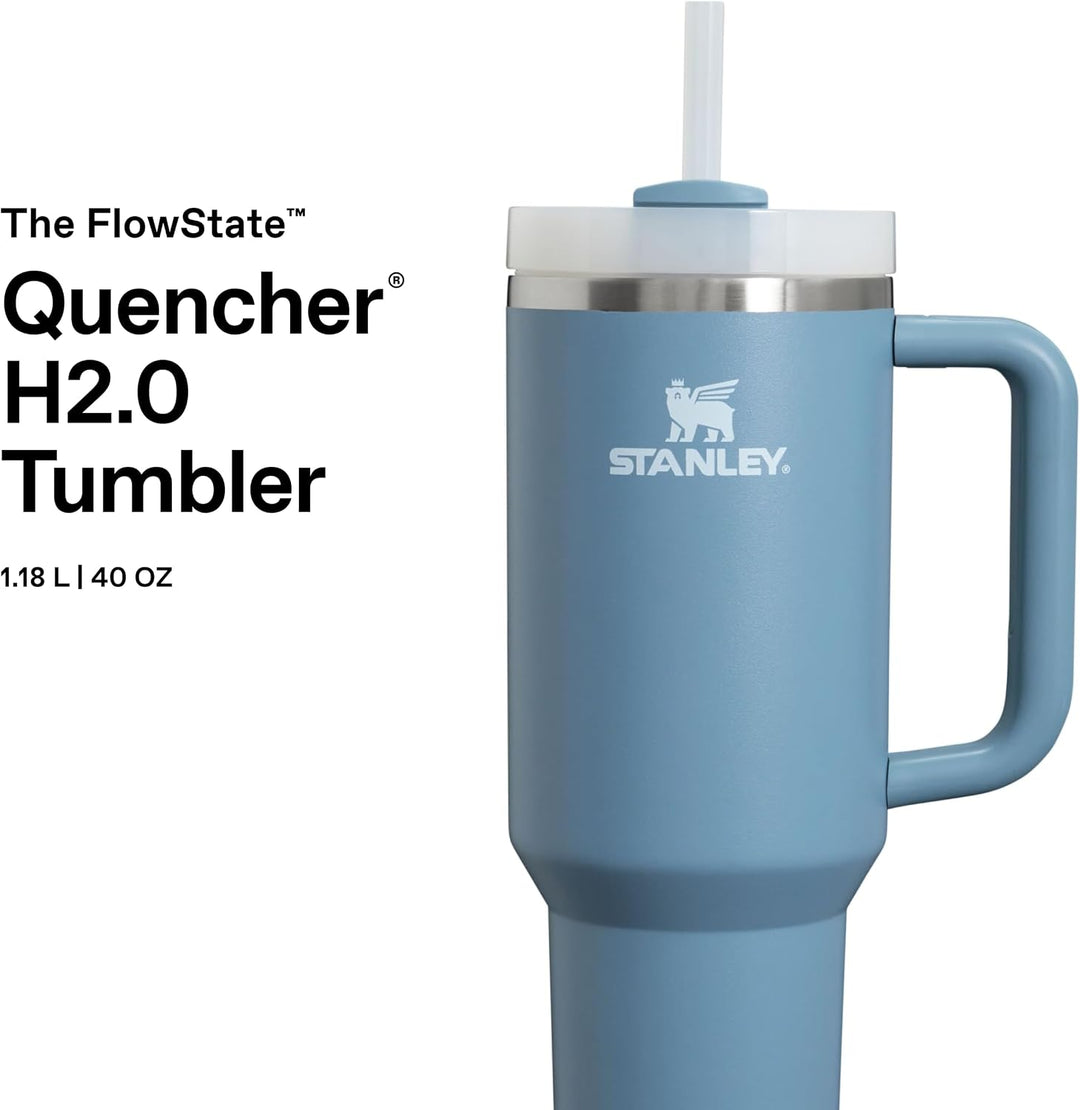 Stanley 1913 Quencher H2.0 FlowState Trinkbecher 1.2L - Indigo | Kühlt 11 Std. - 48 Std. eisgekühlt