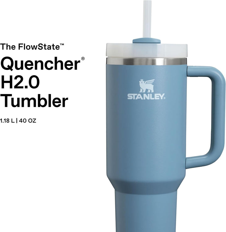 Stanley 1913 Quencher H2.0 FlowState Trinkbecher 1.2L - Indigo | Kühlt 11 Std. - 48 Std. eisgekühlt