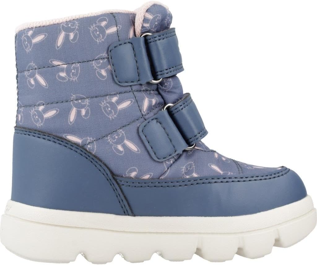 Geox Mädchen B Willaboom Girl B AAnkle Boot 21 EU Avio, 21 EU Avio