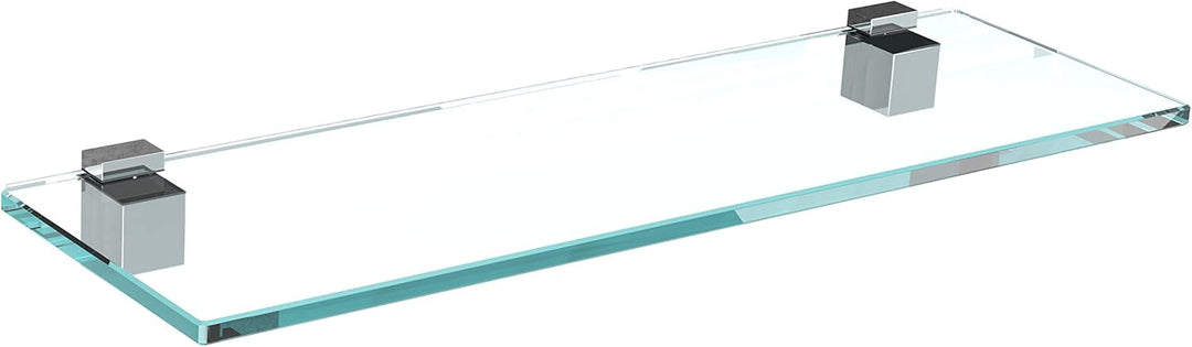 bijon Glasregal Glasablage Wandregal Glas Bad-Regal Glas Badezimmer Regal Badablage Ablageregal - 8m