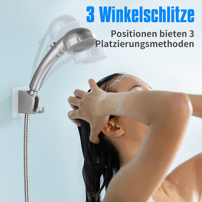 JONKEAN Duschbrause Halterung, Handbrause Halterung Ohne Bohren, Haftender Duschhalterung, Duschkopf