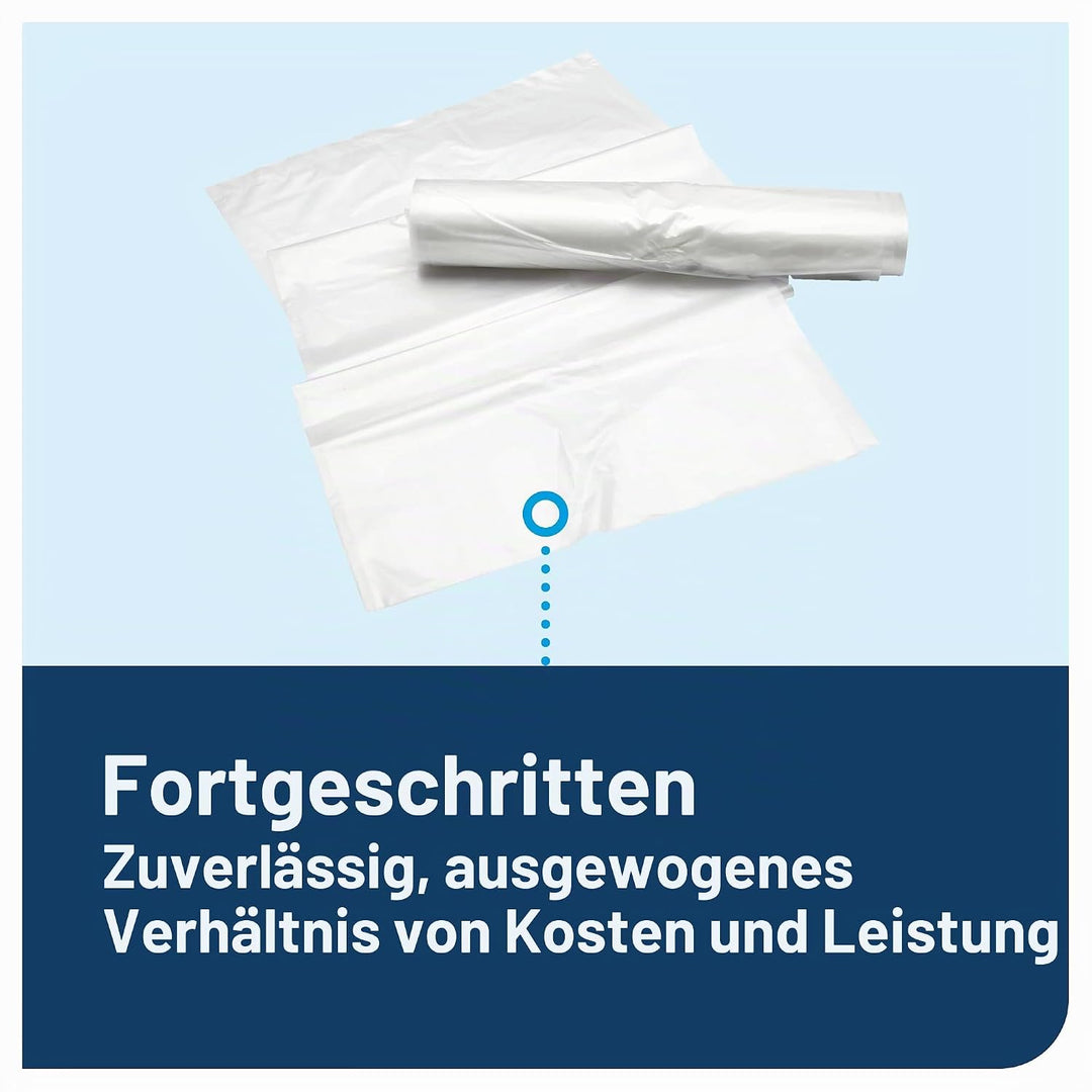 Tork 563000 Abfallbehälter B1 - Stabiler 50L Mülleimer in ansprechendem Elevation Design in weiss -